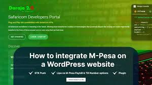 How To Add MPESA on Your WordPress Website in Kenya